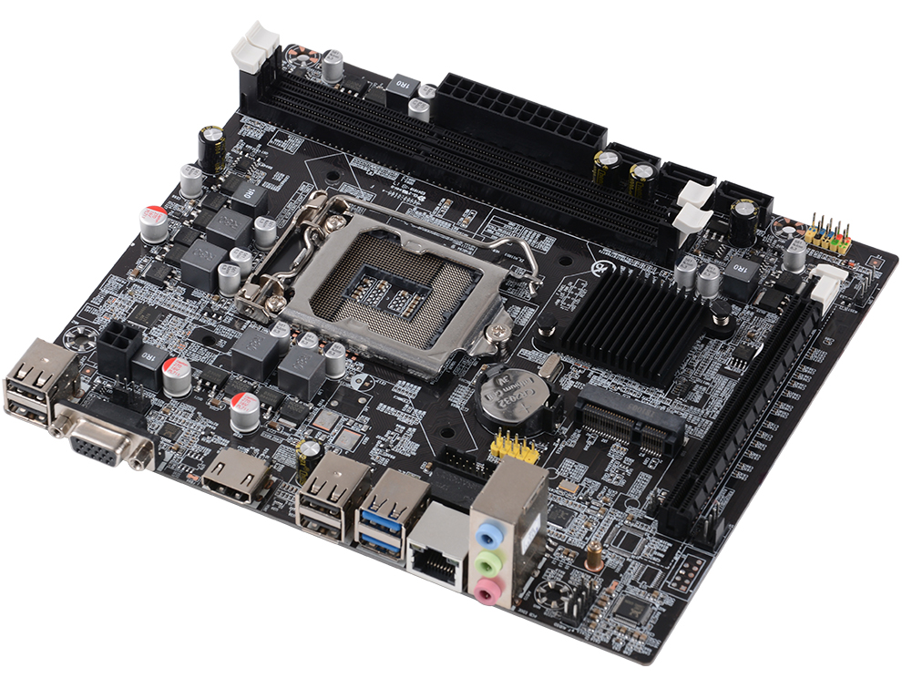 铭速(mingsu) h110m d3终幻版 intel1151针百兆h110主板台式机支持ddr