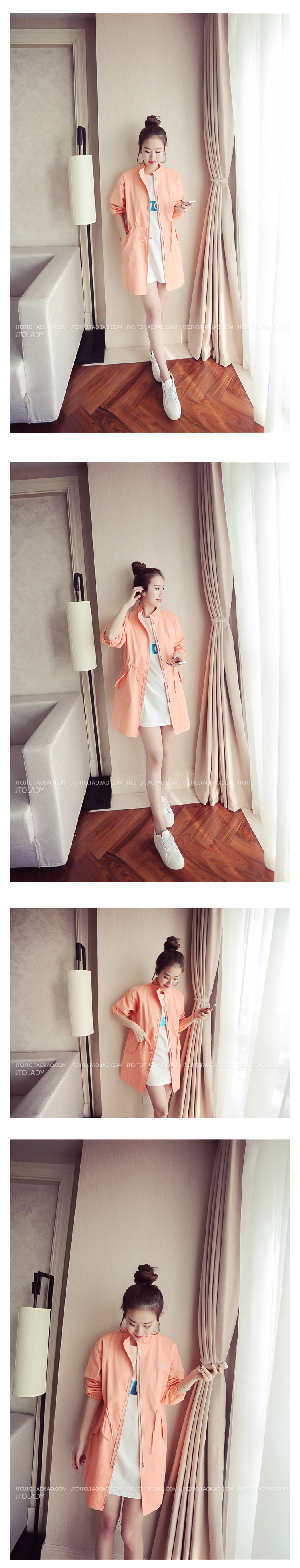 琳菲丽裟2016夏季女装新款短袖中长款字母t恤女宽松显瘦连衣裙h6381