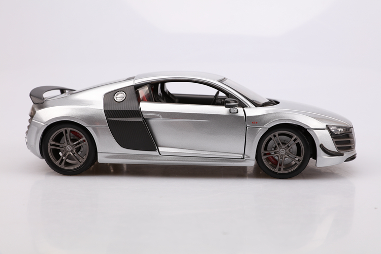 美驰图1:18汽车模型仿真奥迪r8合金跑车速度与激情7座驾原厂车模型