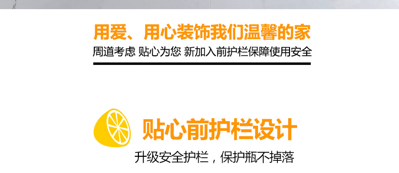 
                                        家佰利（jiabaili） 厨房挂件 不锈钢刀架筷子筒多功能收纳架调料盒置物架 免打孔 50CM双杯8挂钩                