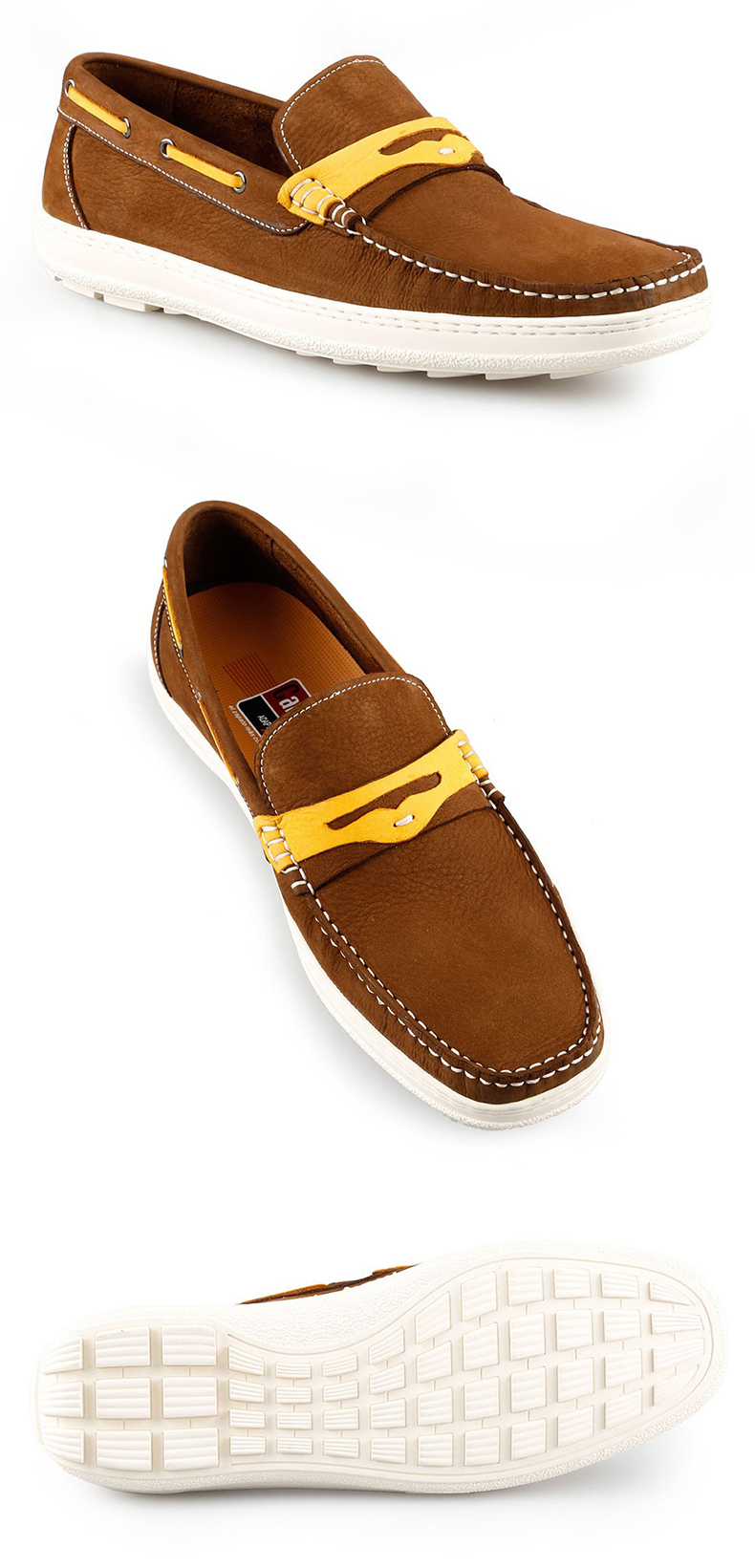 callaghan卡拉汉 新款磨砂牛皮鞋男鞋秋季西班牙进口男款休闲鞋男士套