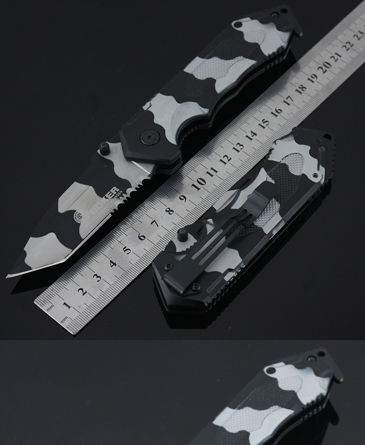 户外求生折刀 野外露营 战术刀 军刀 折叠刀 户外多功能折叠刀 折刀