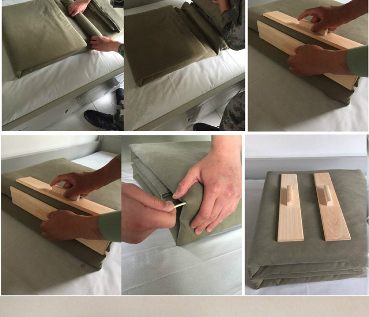 07内务夹板 正品内务夹板 部队叠被神器夹板 内务板修被子辅助工具 50