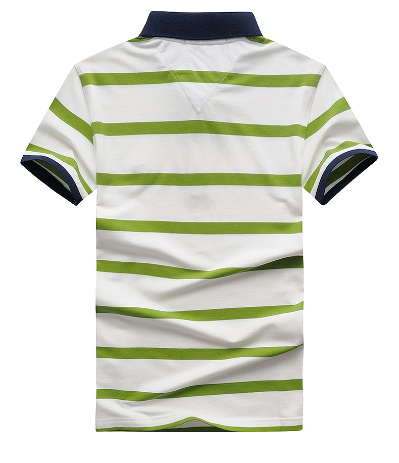 卡帝乐polo衫男2016新款舒适休闲条纹cartelo翻领短袖t恤 黄色 l