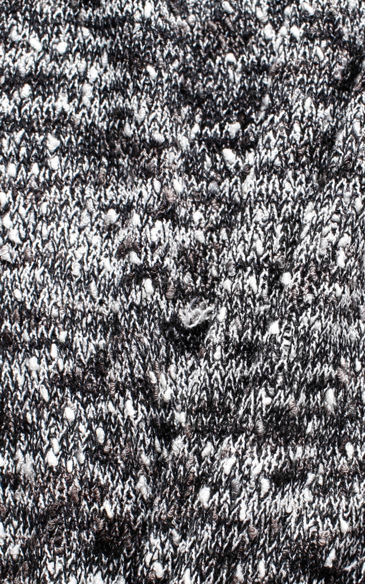 肌理感镂空针织