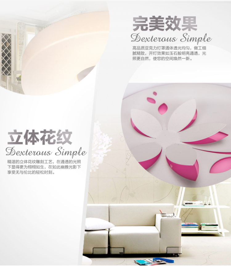 洲明翰源LED吸顶灯现代简约餐厅温馨卧室客厅书房厨卫吸顶灯18W可调色温 玉玲珑 圆款  18W 可调色