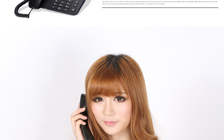 
                                        飞利浦（PHILIPS） CORD118 电话机 固定 座机大屏幕 免电池工作 来电显示 黑色(送USB随身灯)                
