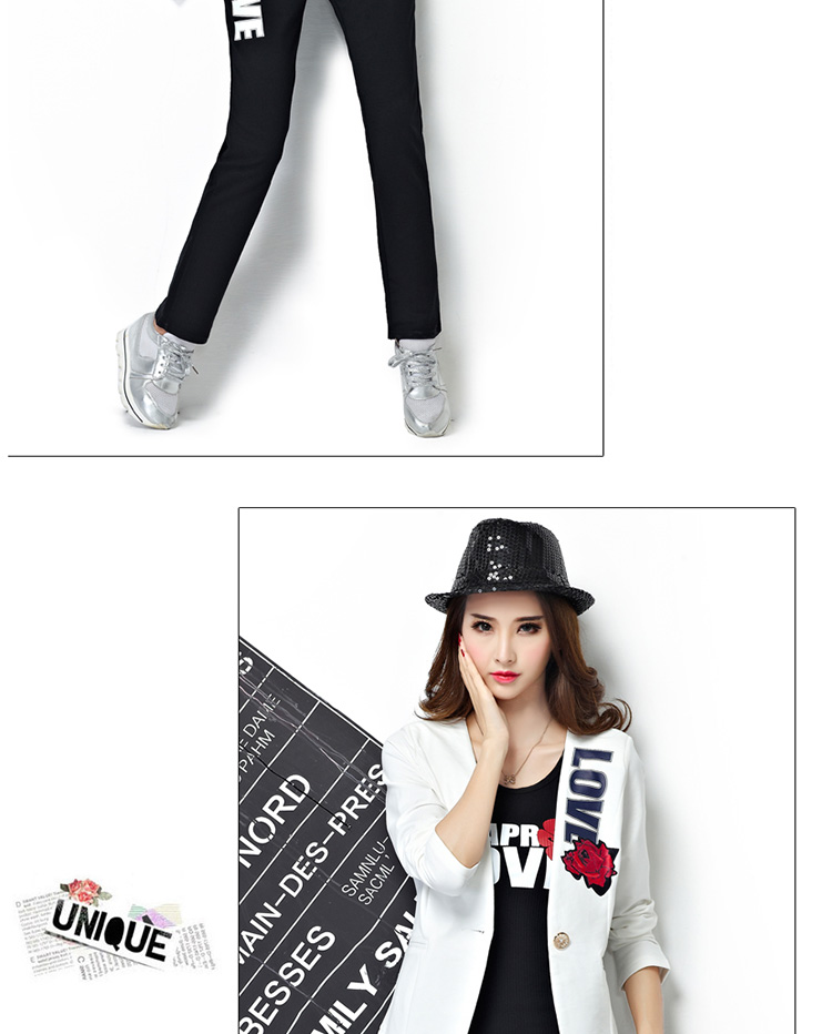 歌思蜜2016秋装新款女装小西服三件套修身显瘦运动套装时尚休闲卫衣女WY223 宝蓝色 XXXL