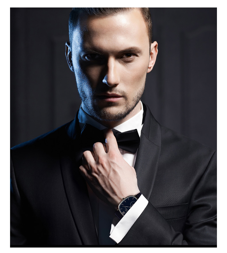 harrywilliams手表男时尚方表意大利名表hw男士时尚腕表男生学生石英