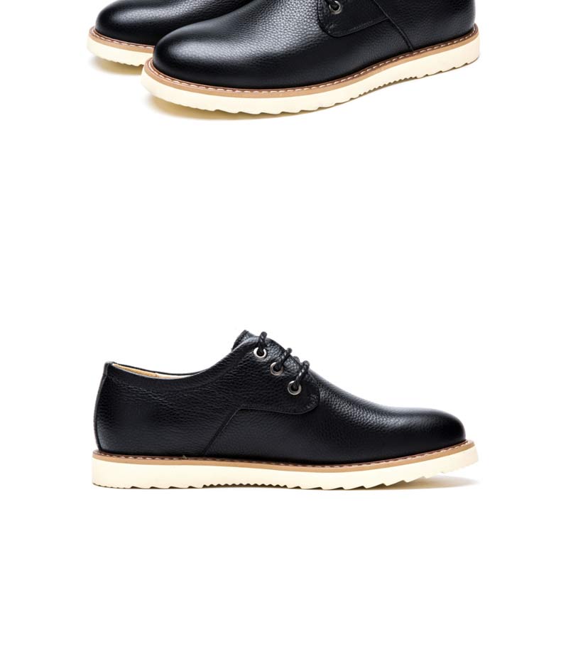 康龙男士休闲皮鞋 春季真皮英伦休闲鞋 透气流行男鞋潮流男单鞋子