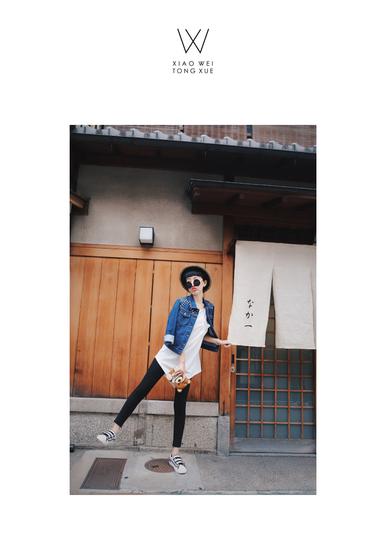 小维百搭纯黑高腰修身显瘦黑色拉链长裤女裤女长裤女士铅笔裤 黑色 S