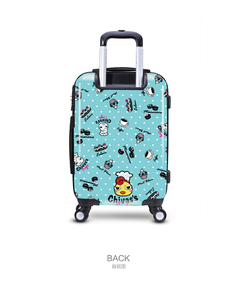 张小盒设计师系列chivasscafe02行李箱20寸拉杆箱24寸万向轮旅行箱28