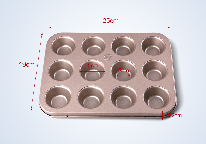 livos12连蛋糕模具烤箱用圆形西点磨具做蛋糕工具烘焙蛋糕烤盘