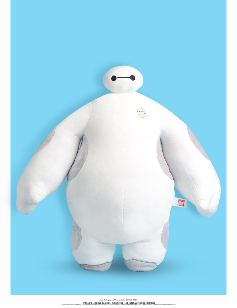 超能陆战队 大白公仔毛绒玩具玩偶 女友生日节日礼物 代写卡片 大白