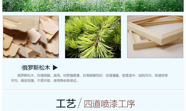 欧式实木照片墙 客厅卧室相片墙 大墙面相框墙 创意组合YFC-27(b) 蓝白混搭+地中海画心