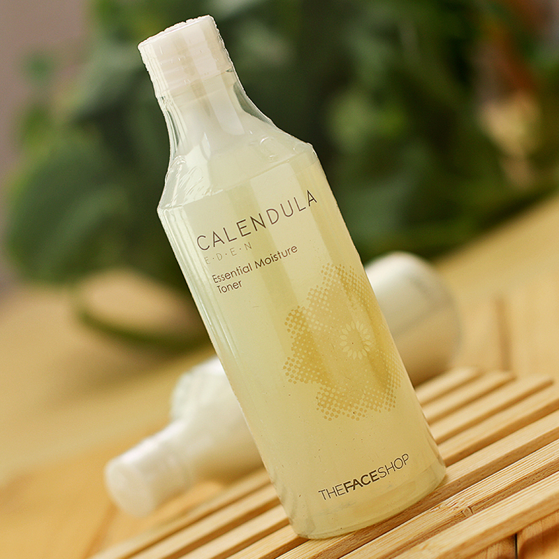 the face shop菲诗小铺 金盏花保湿乳液150ml 补水紧致毛孔