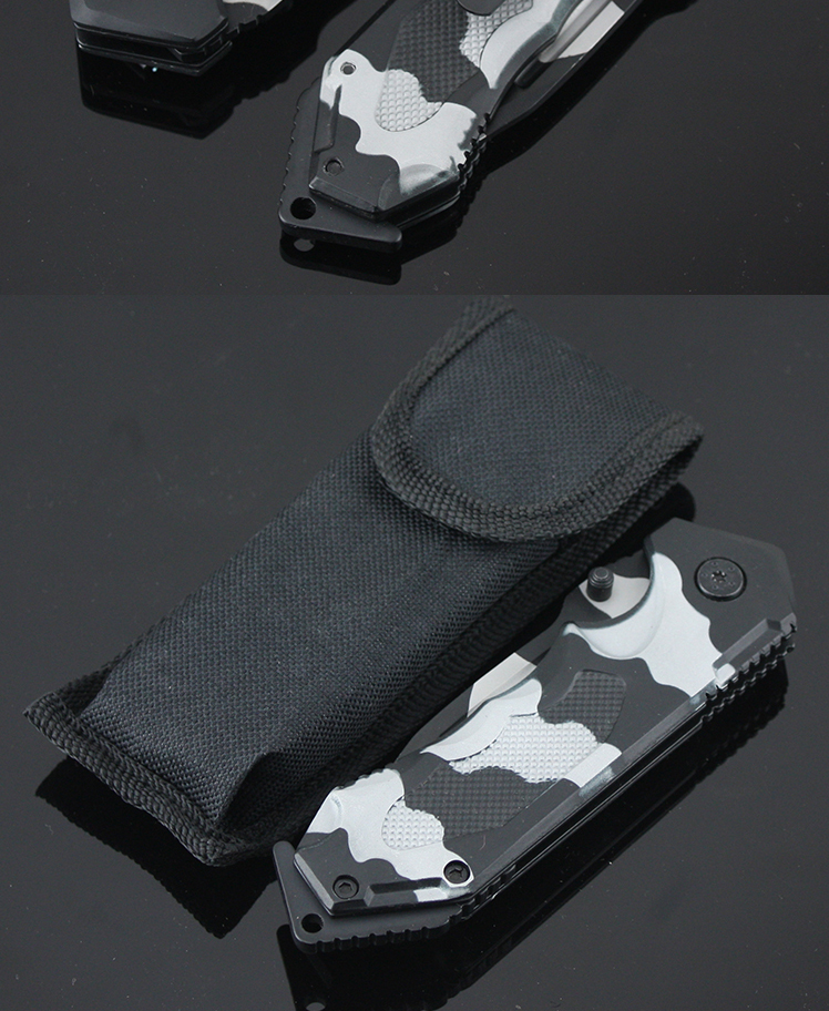 户外求生折刀 野外露营 战术刀 军刀 折叠刀 户外多功能折叠刀 折刀