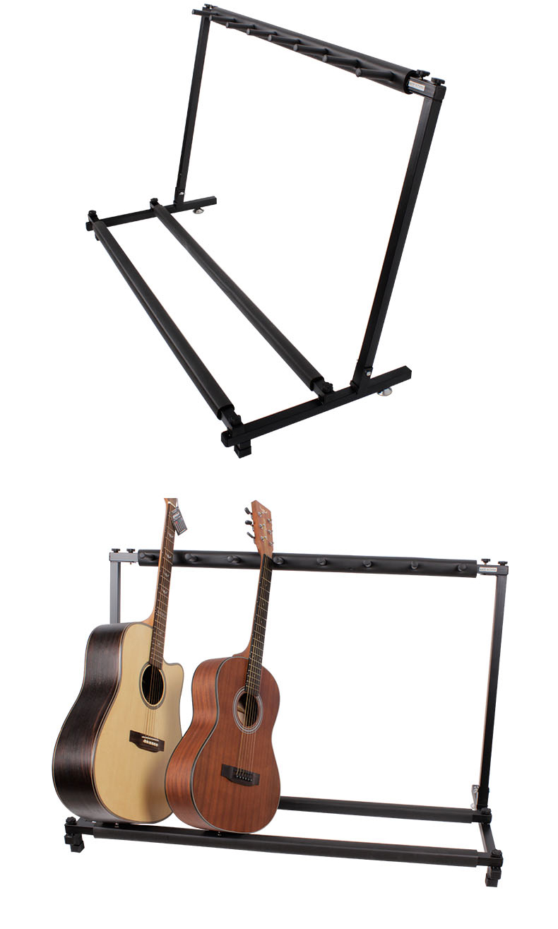 名森(minsine) 名森木吉他电吉他架子七头架九头吉他琴架多头吉他架子