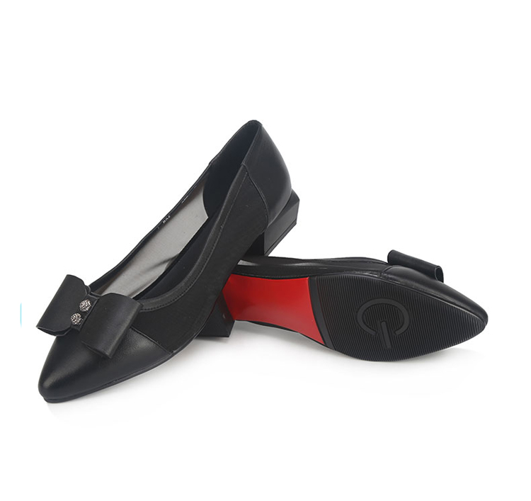 2016新款大码女鞋40-43春季欧美休闲特大码中跟特大号女鞋 黑色 42