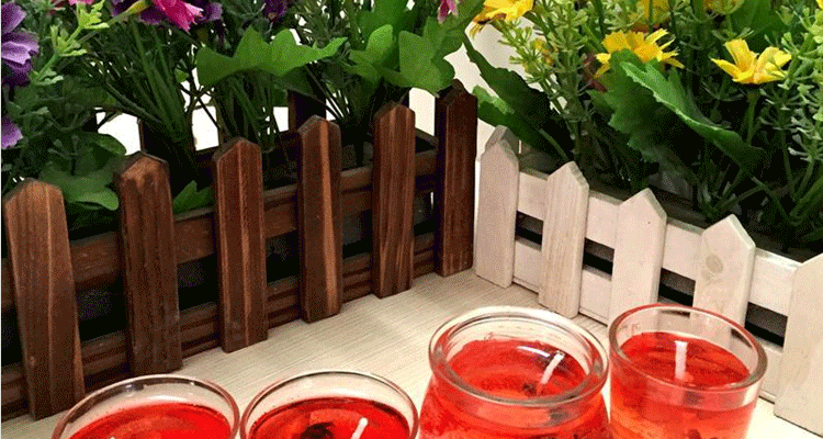
                                        安礼轩海洋系列果冻香薰蜡烛情人节浪漫求婚生日表白玻璃杯 红色经典A款                
