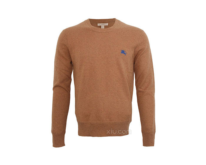 burberry 博柏利 男士brit系列羊毛衫 3943756.0.camel 棕色 s