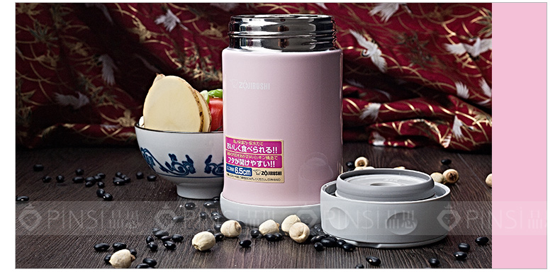 
                                                            象印（ZO JIRUSHI） 焖烧杯SW-EAE50进口不锈钢真空保温杯焖烧壶保温桶便当盒500ml XA钢色                