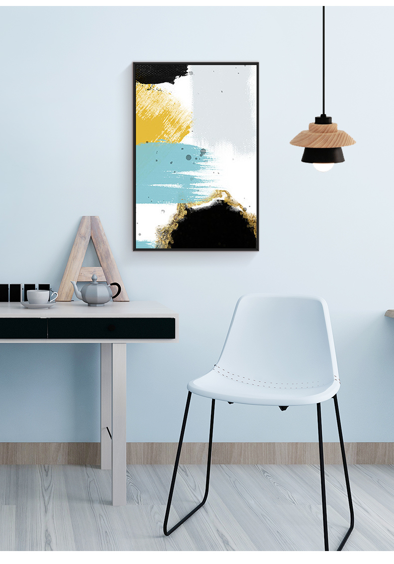 醒美 现代抽象艺术装饰画北欧客厅沙发背景墙画简约风格餐厅挂画过道