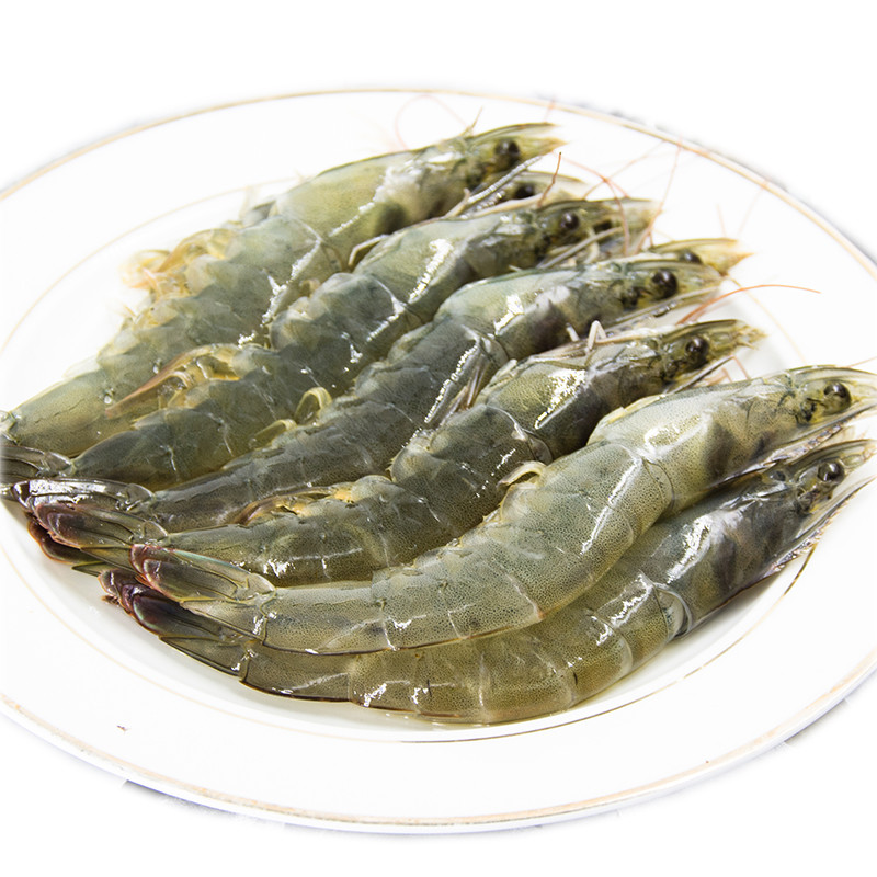轻恋 大虾 新鲜基围虾 青岛大海虾 白虾 顺丰航空运输 鲜活对虾 2kg