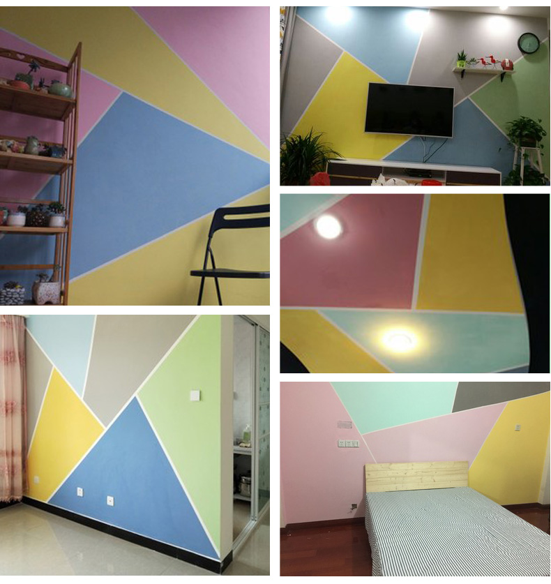 九月六号内墙乳胶漆墙漆墙面翻新自刷墙面漆白色彩色油漆室内涂料