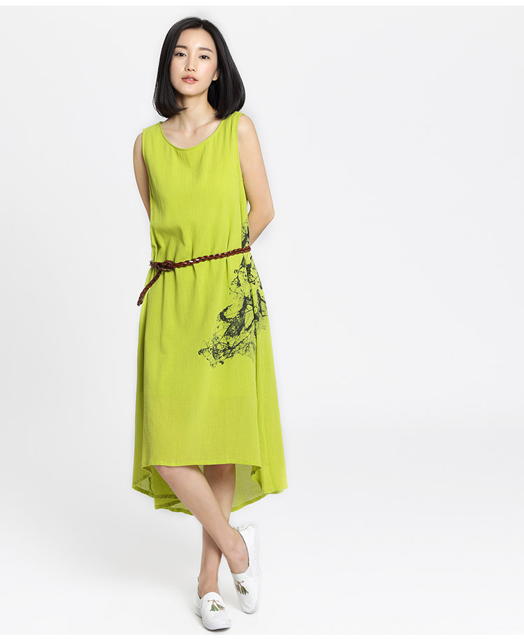 女装 连衣裙 片断(dribs&drabs) 片断2016夏装新品 舒适透气a型摆不