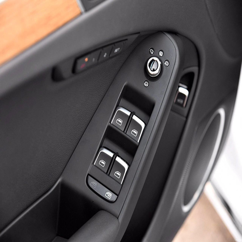 适用奥迪a4l q5 q3 倒车镜旋钮 后视镜调节开关 反光镜开关 调节按钮