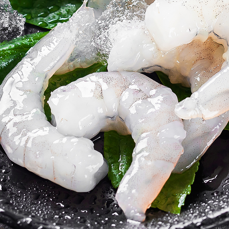 大菜园新鲜虾仁速冻新鲜白虾仁青虾仁海鲜水产水晶虾仁3kg