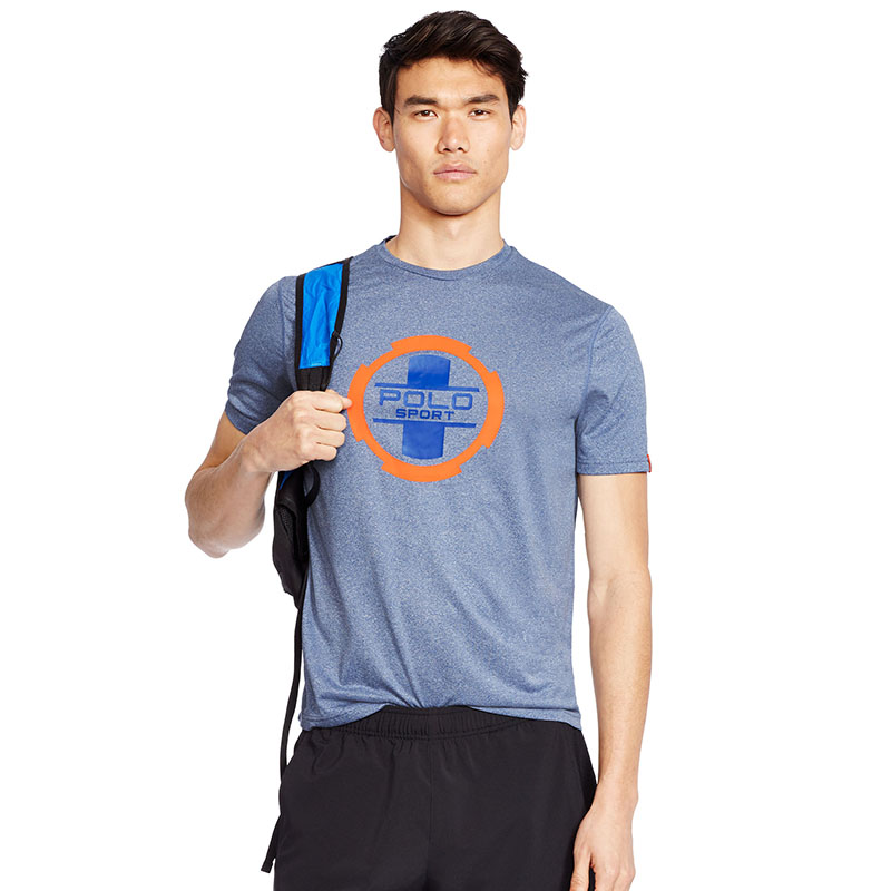 polo ralph lauren/拉夫劳伦 男士时尚圆领运动短袖t恤衫 87025826