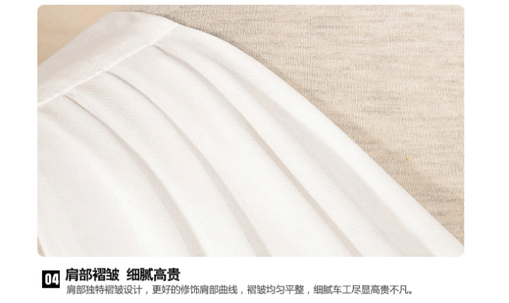 
                                        露西迪奥雪纺连衣裙2017夏季新款韩版无袖V领修身显瘦大码中长款性感公主裙LY1511 白色 M                