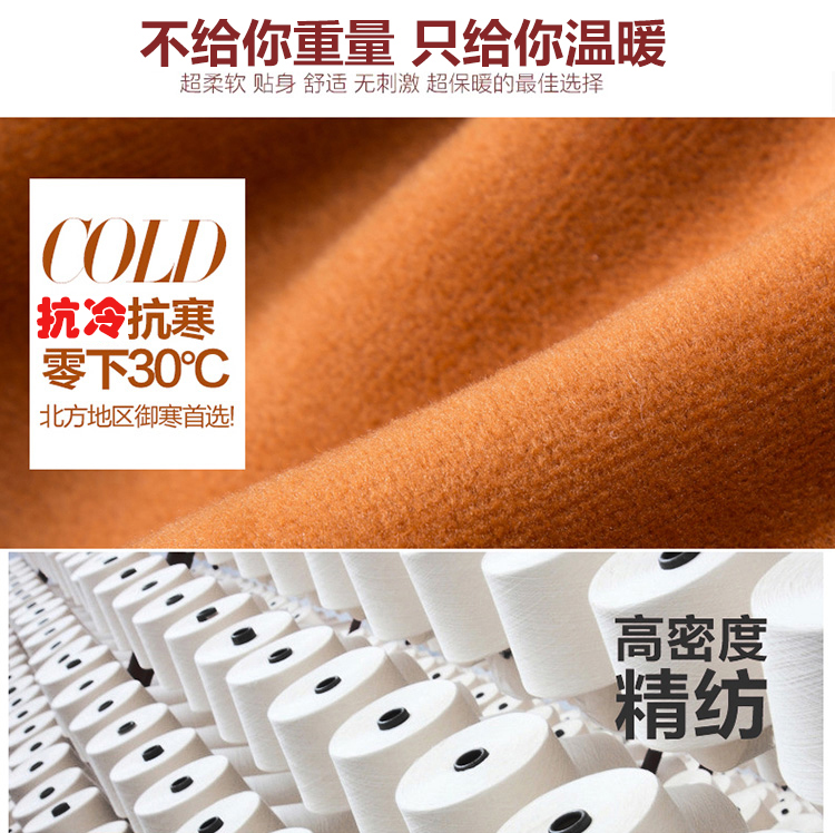 汐素2016春装新款韩版修身显瘦加绒加厚高腰排扣小脚铅笔牛仔裤女 深蓝色 29码