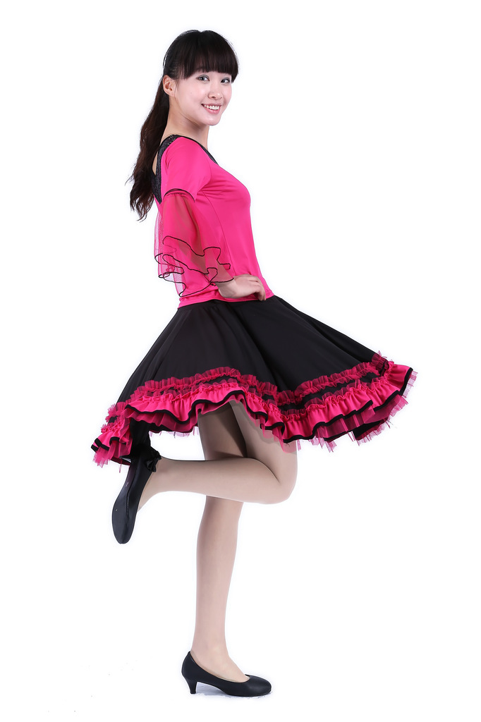 时尚休闲广场服装中老年舞蹈服装大码广场套装秋冬广场服装舞蹈服潮流