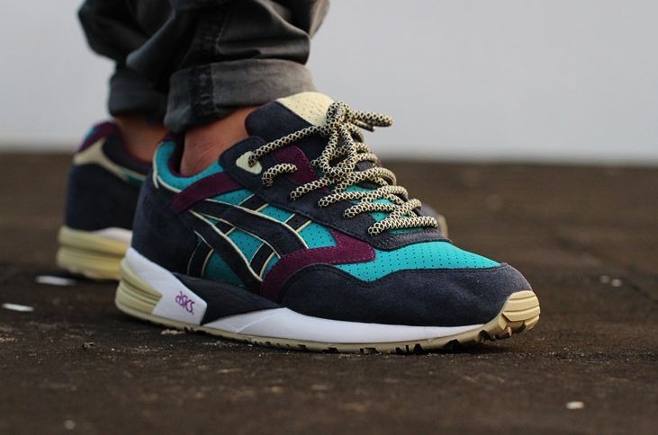 asics/亚瑟士 gellyte 经典透气复古 男女鞋 情侣休闲鞋 慢跑鞋 h5b4n