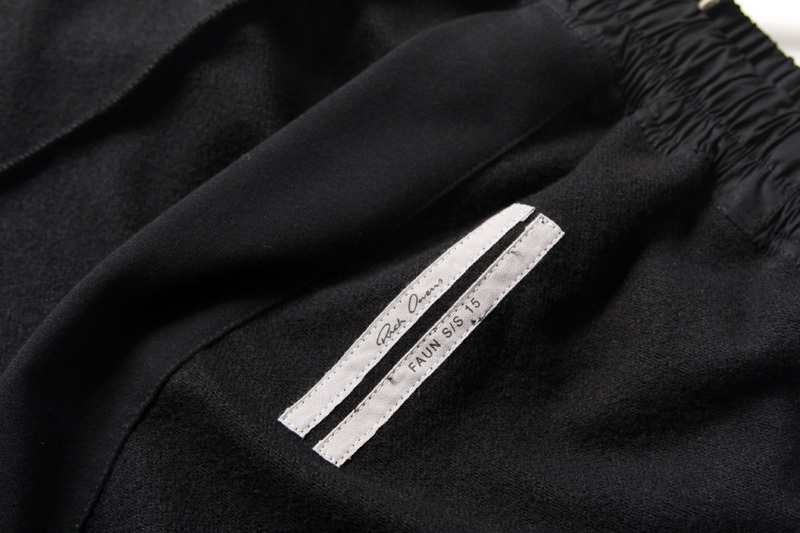 香港潮牌秋冬新款ro经典纯色暗黑高腰抽绳开叉包臀直筒中长半身女裙子