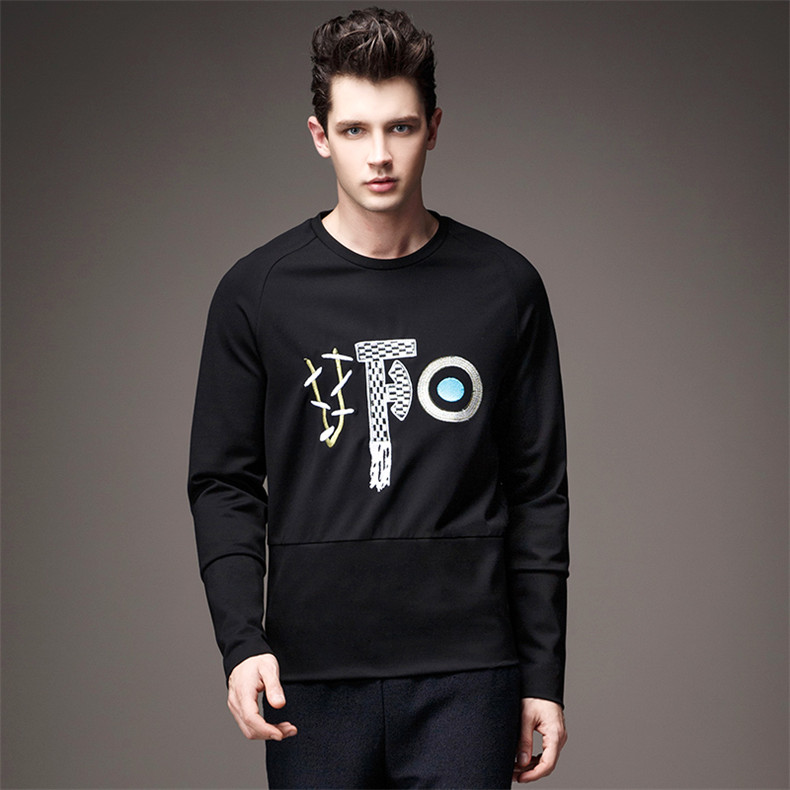 fzog/费佐格 2016男士个性印花卫衣青年潮流欧美时尚男装百搭休闲