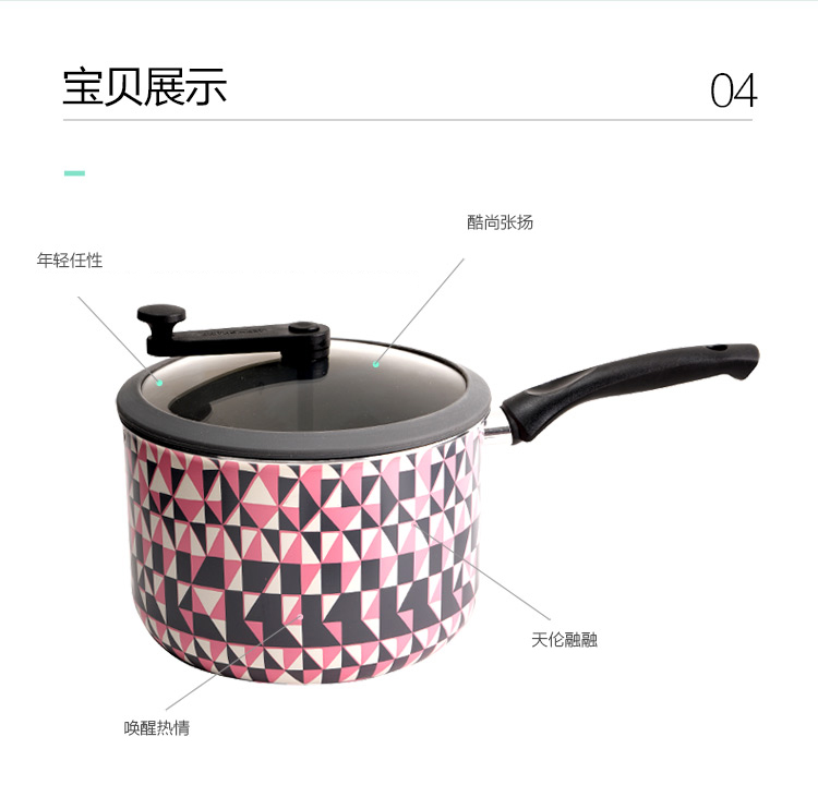 
                                        TRAMONTINA 查蒙蒂纳【快乐厨房】巴西进口家用燃气爆米花锅手摇爆米花机铝合金                