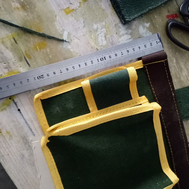 定制 建筑木工工具包腰包钉子包钉袋装修安装小钉包钉兜多功能帆布