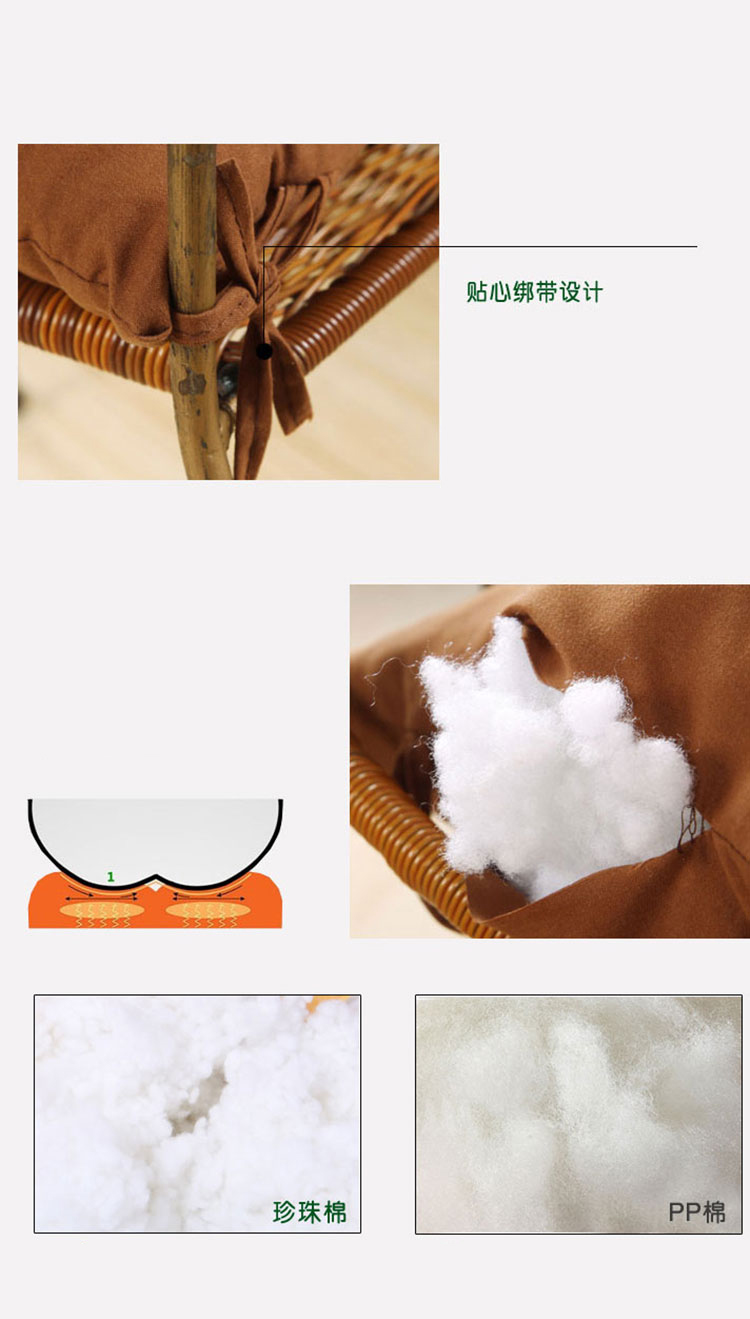 
                                        爵伦坐垫 方垫加厚坐垫全棉磨毛印花坐垫汽车坐垫保暖椅子坐垫 灰 色 40cm*40cm                