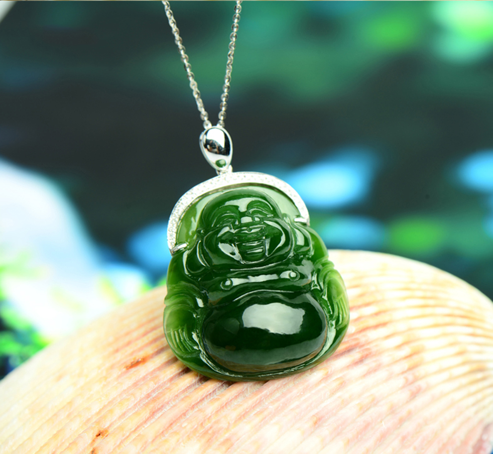 铂金镶玉吊坠图片(铂金镶玉吊坠图片及价格)