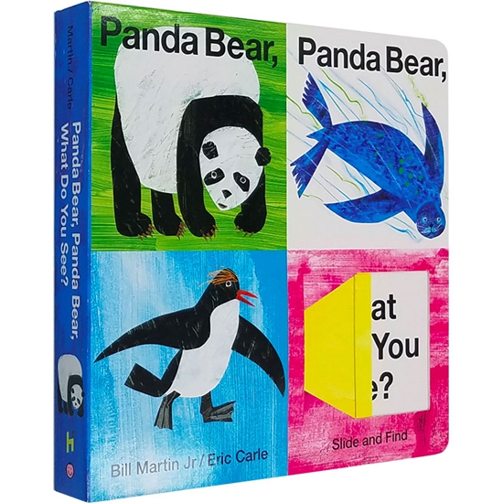 英文原版panda Bear What Do You See 熊猫大本翻翻找找书机关操作书 摘要书评试读 京东图书