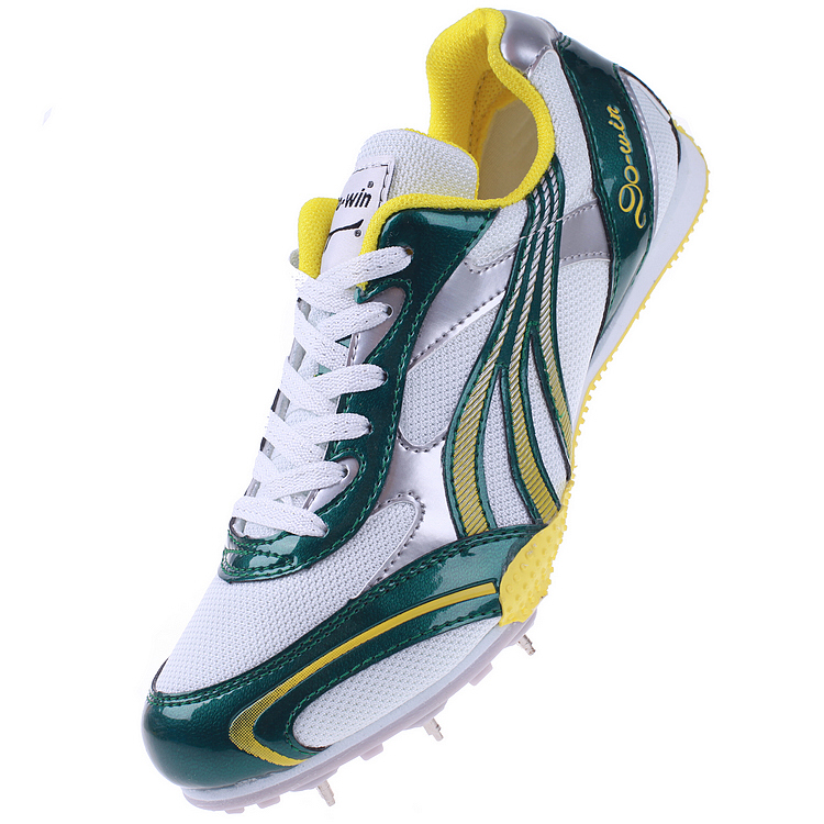 三级跳鞋 跳远 跳高 七钉比赛训练鞋 绿色 41