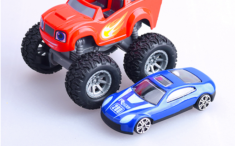 旋风战车队合金玩具车模火焰机器小汽车怪兽越野模型儿童男孩女孩新品