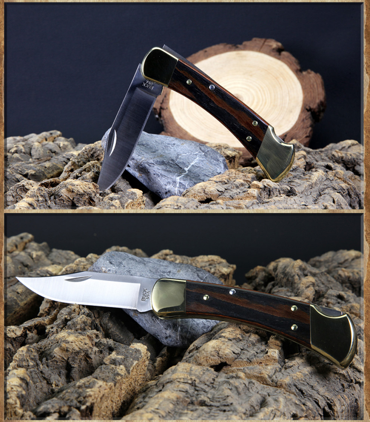 巴克(buck)巴克刀 美国原装进口 户外年度经典系列折刀 巴克刀 救援刀