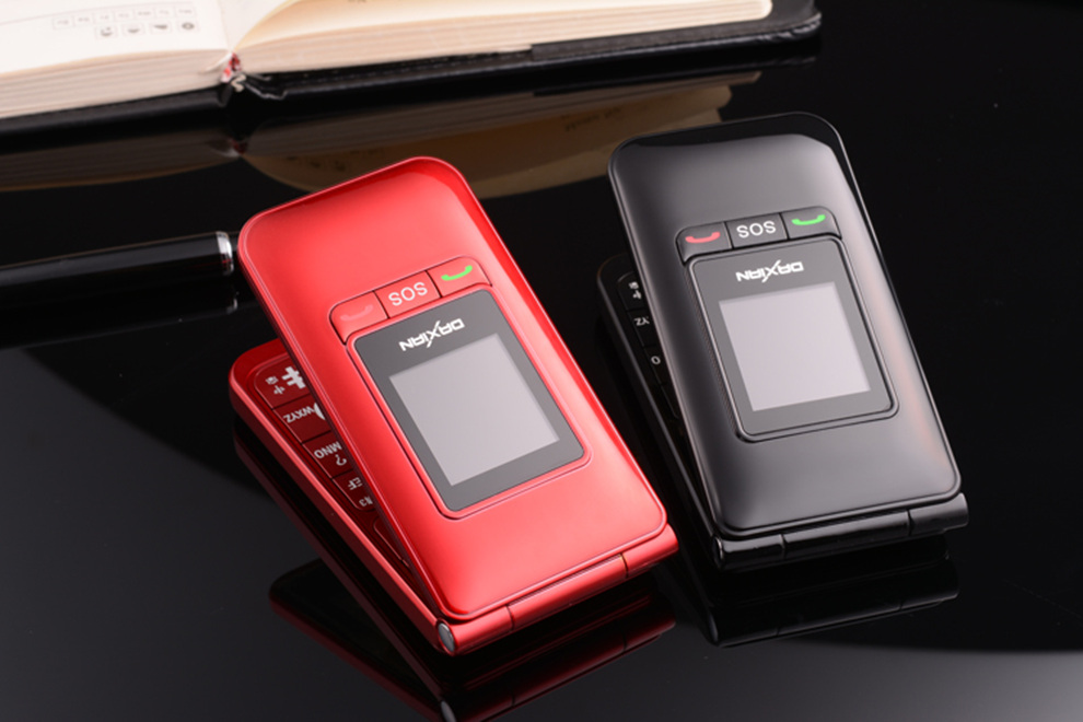 大显（DaXian）DX600电信 翻盖老人手机 红色