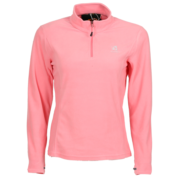 圣弗莱女装秋冬户外保暖棉衣女款外套修身套头抓绒衣9532842585 浅蓝