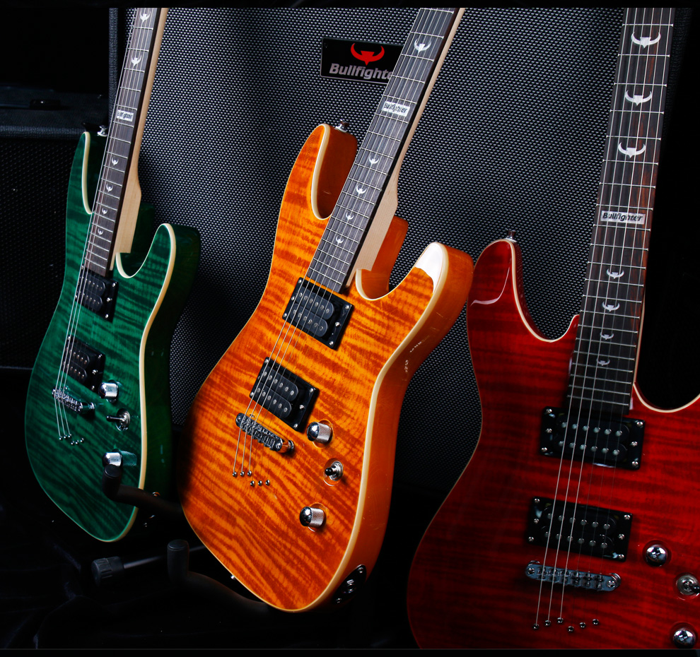 斗牛士(bullfighter) 电吉他初学入门d170电吉他套装摇滚电吉他 升级